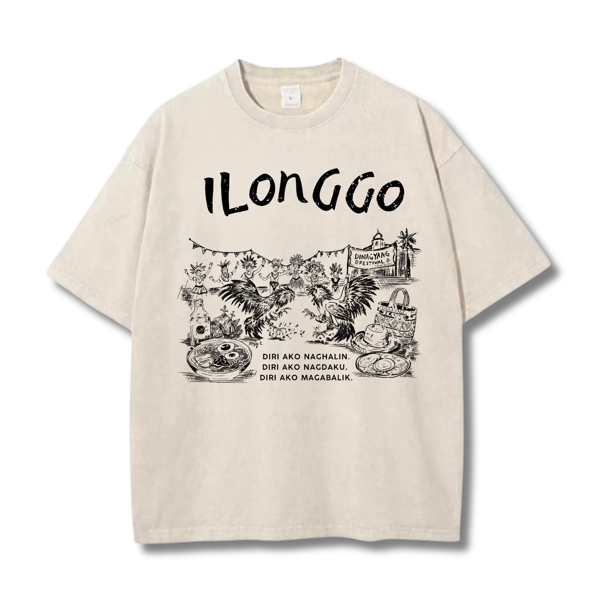 ILONGGO OVERSIZED T-SHIRT