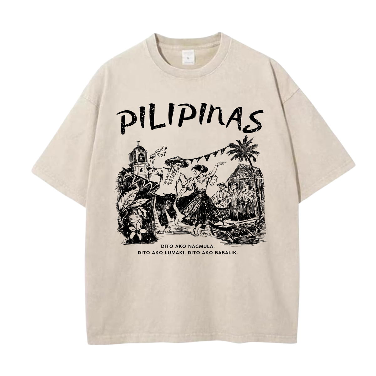 PILIPINAS OVERSIZED T-SHIRT