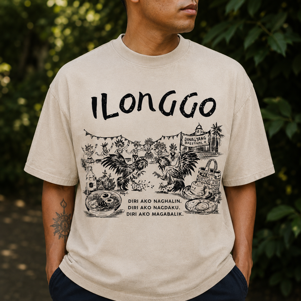 ILONGGO OVERSIZED T-SHIRT