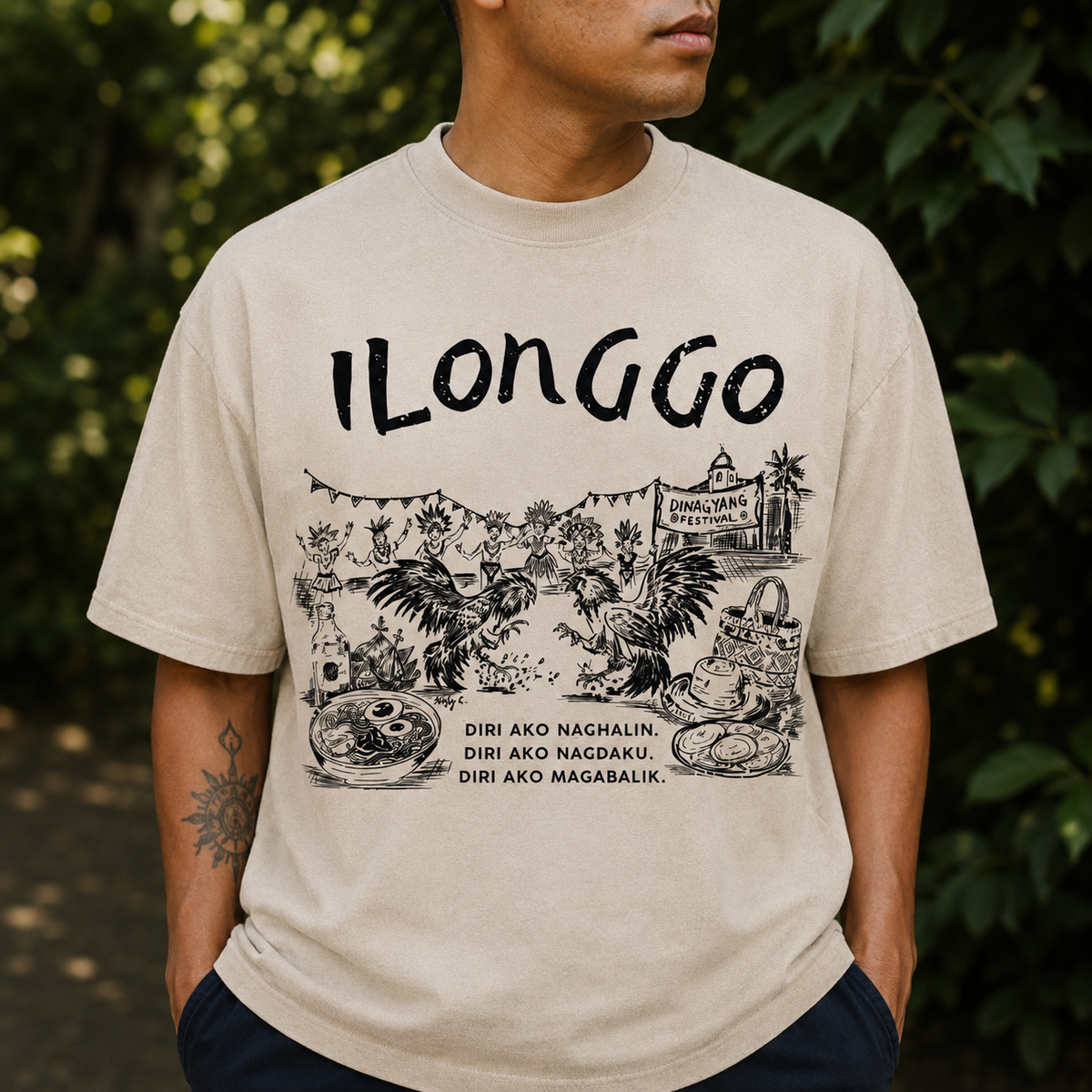 ILONGGO OVERSIZED T-SHIRT