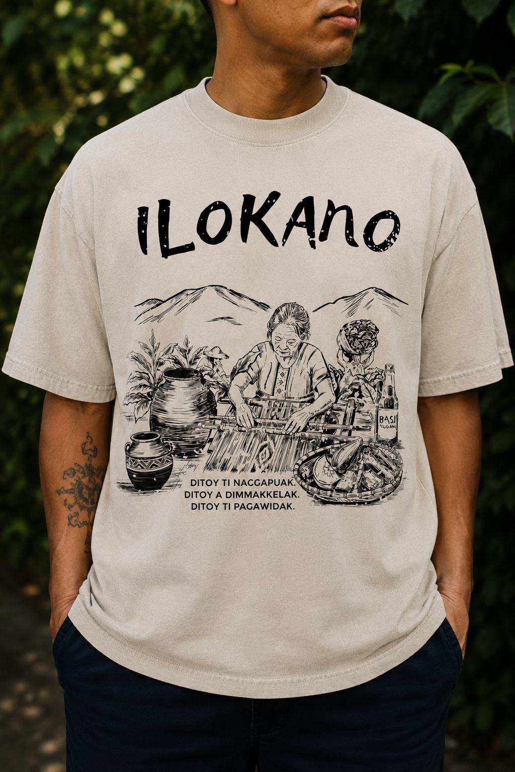 ILOKANO OVERSIZED T-SHIRT