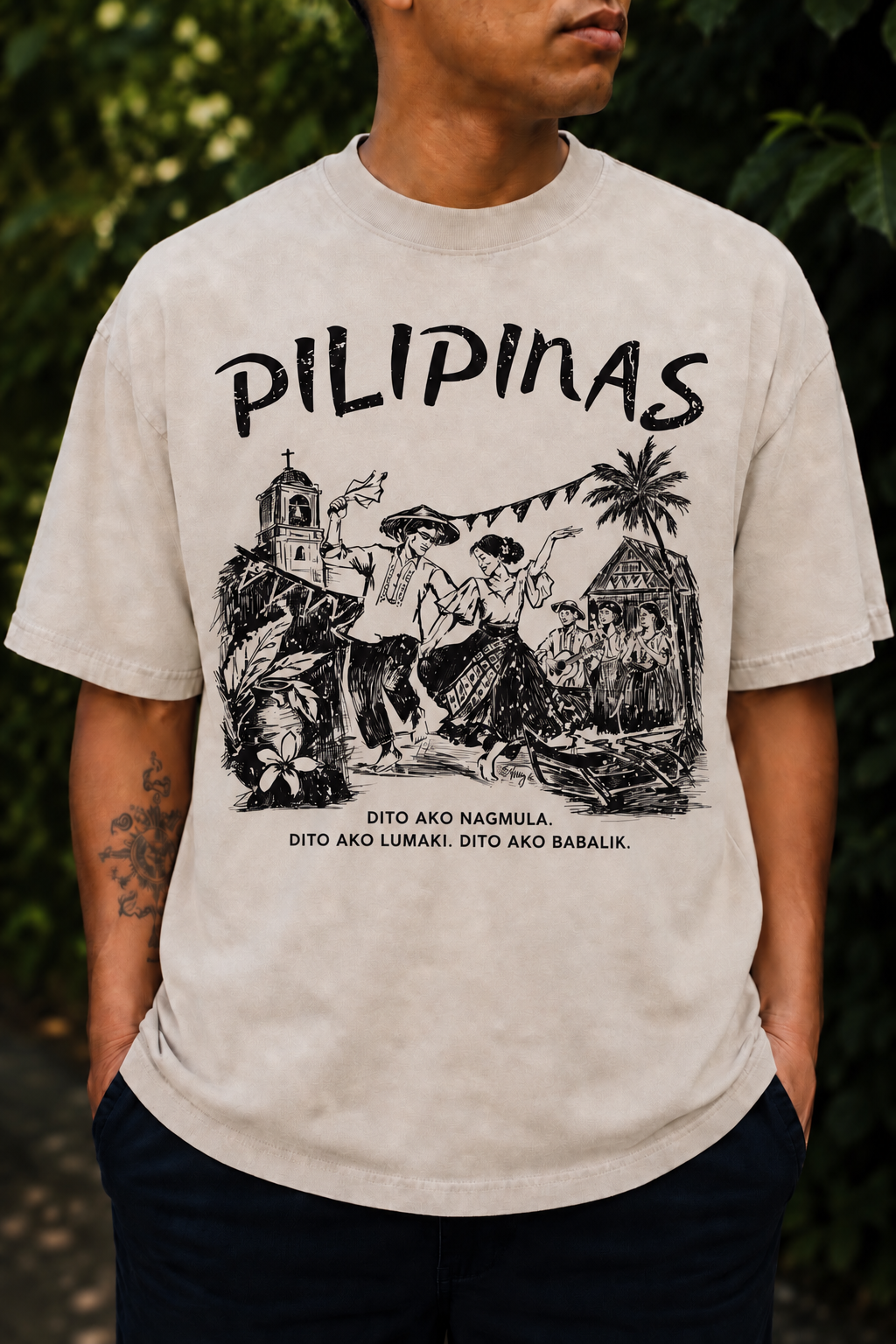 PILIPINAS OVERSIZED T-SHIRT