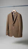 Wool Blend Minimalist Overcoat